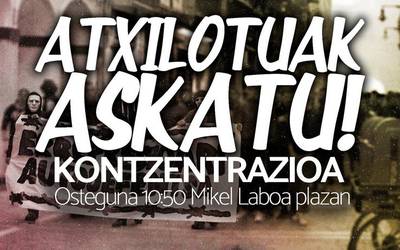 Iruñean atxilotutako gazteak askatzea eskatuko dute bihar, Leioako campusean