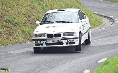 Aingeru Castro eta Alaitz Urkiola bigarrenak dira Euskadiko Rallysprint Txapelketan