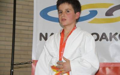 Unai Mendia, Nafarroako judo txapeldunordea