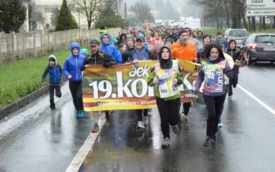 Zapatu eguerdian pasako da Korrika Eskoriatzatik