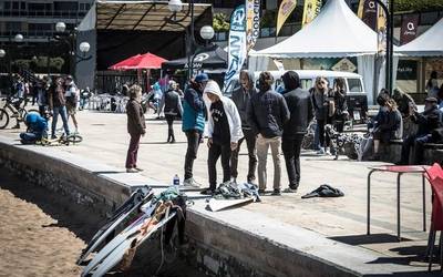 Laugarren errondara sailkatu da Imanol Yeregi Zarautz Pro surf txapelketan