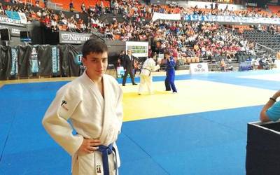 Dominarik gabe, baina pozik itzuli dira Amurrioko judokak Espainiako Txapelketatik