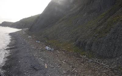 Geoparkeko kostaldearen garbiketa auzolanean