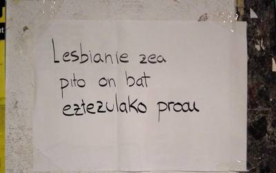 Maitzak 17: homofobia, lesbofobia, transfobia eta bifobiaren aurkako eguna