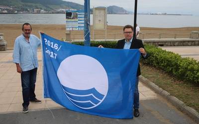 Arrigunaga eta Ereaga, Bandera Urdina jantziko duten Bizkaiko hondartza bakarrak