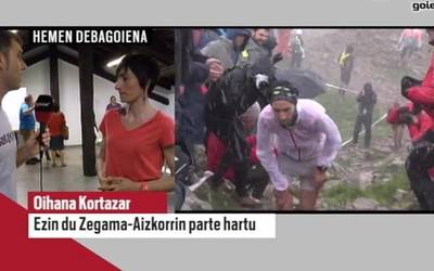 Kirolaren argi-ilunen gainean Kortazarrekin, Odriozolarekin eta Ruiz de Azuarekin