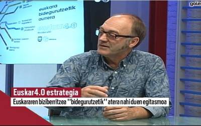 Mikel Irizar: "Lankidetza eta jarrera berritzailea dira Euskar4.0 estrategiak dakartzan elementu berrienak"