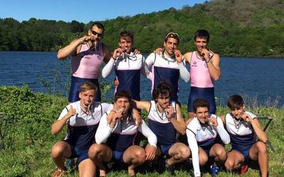 Raspasek brontzezko domina irabazi du Euskadiko 8+ Arraun Txapelketa Absolutuan