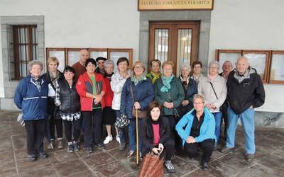 Senda Vivara bidaia antolatu du Lesakako San Fermin erretiratuen elkarteak