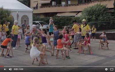 Orioko silla-dantza Anibarko Portuko festetan