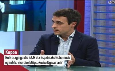 Jabier Larrañaga: "Gure erronka izan behar da egungo ongizate maila hurrengo urteetarako egonkortzea eta indartzea"