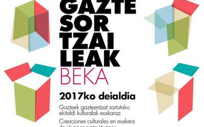 Uztailaren 1ean amaituko da Gazte Sortzaileak bekan ideiak aurkezteko epea