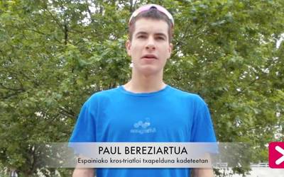 Paul Bereziartuak Espainiako kros-triatloien txapelketa irabazi du