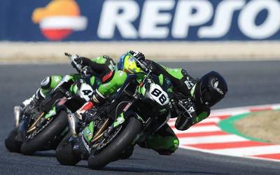 Juanma Olias Europen Kawasaki Z Cup txapelketan