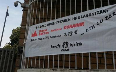 Bilboko Udalaren diru-laguntza politika kritikatu du Ernaik