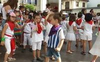 Ordiziako txikienek San Fermin eguna ospatu dute