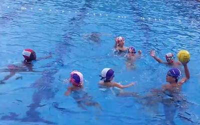 Waterpoloarekin gozatu ederra Irurtzunen