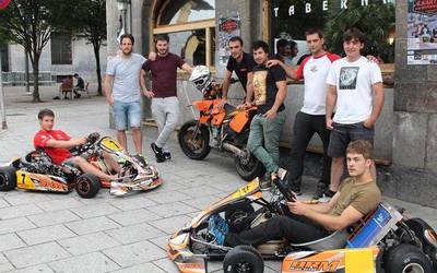 Hainbat herritarrek parte hartuko du zapatuko karting eta supermotard erakustaldian