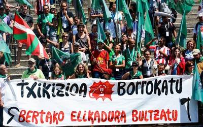 Elikagaien burujabetza aldarrikatzeko manifestazioa egingo du La Via Campesina mugimenduak