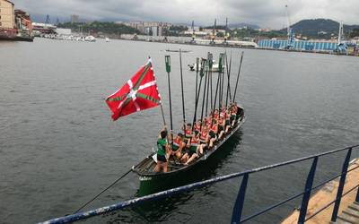 ‘Maialen’ek lortu du bere historiako lehen bandera