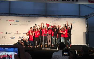 Formula Student Bizkaia taldeko monoplazak 4 sari irabazi ditu Silverestoneko txapelketan