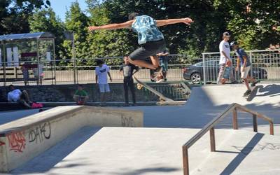 Skate txapelketa, egun osoan zehar