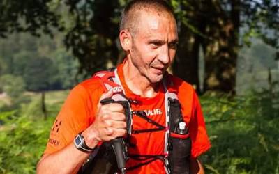 Imanol Aleson Euskal Herriko Ultra Trail txapelketatik erretiratu zen zapatuan