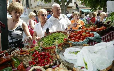 Aurton 52 ekoizlek parte hartuko dute Algortako San Lorentzo azokan