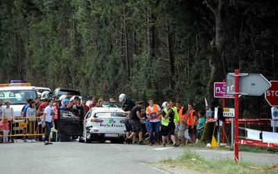 Lopez de Goikoetxea aurrean I.Irurtzun-Arakil Rallysprintean