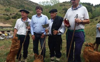 Joxe Urien artzaina bigarren, Castellar de N'Hugeko txapelketan