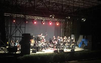 Arrasate Musikaleko Big Band taldea Leintz-Gatzagan