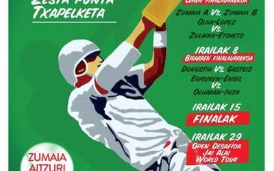 Jai Alai World Tourreko bigarren finalerdia jokatuko da ostiralean Aitzurin