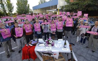 Elkartasuna ez dela delitua aldarrikatzeko manifestazioa, Barañainen