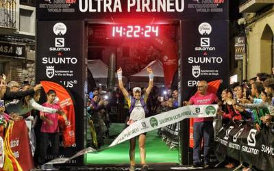 Maite Maiora nagusi 110 kilometroko Ultra Pirineu mendi lasterketan