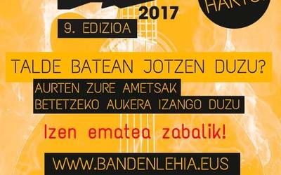 Banden Lehiaren 9. edizioa bihar aurkeztuko dute