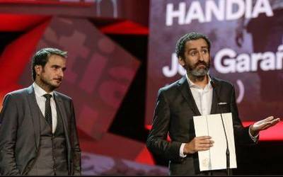 'Handia' filmak sari bi irabazi ditu Donostiako Zinemaldian