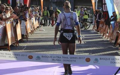 Jon Erdaide nagusitu da, Basque Ultra Trail Serieseko Donostia-Bilbo etapan