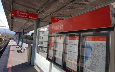 Gobela metro-geltokia itxita egongo da azaroaren 13tik 17ra