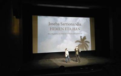 'Joseba Sarrionandia, hemen eta han' dokumentala aurkeztu du Peru Magdalenak Soreasun
