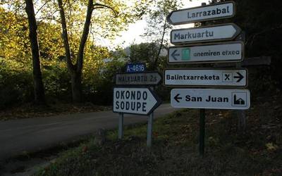 Landa eremuetako bideen inbentarioa egin dute