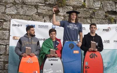 Mikel Atxega garaile, Europako bodyboard zirkuitoko azken proban