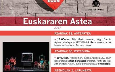 Euskararen Astea asteburuan amaituko da hainbat ekintzekin