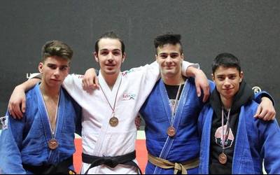 Eneko Carballo gazte mailako Bizkaiko txapeldun geratu da judoan