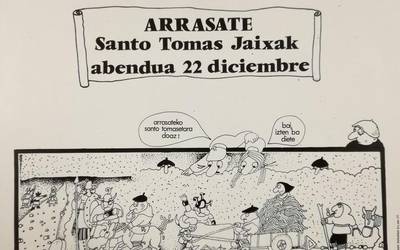 Santamasetako lehen kartelaren 40. urteurrena