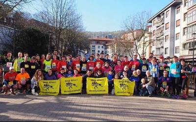 Dortsal Solidarioak San Silvestre eguneko lasterketarako