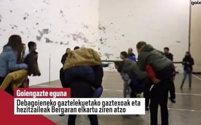 Debagoieneko gaztetxoek elkar ezagutzeko eguna