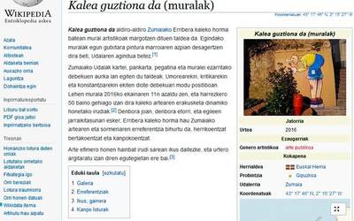 Wikipedian da Kalea Guztiona Da