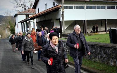 San Bizente eguna ospatu dute Azkue auzoan