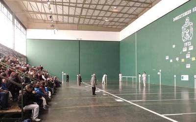 Malerrekako eskuz binakako pilota txapelketan kategoria ttikienetako finalistak erabaki dira