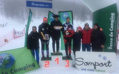 Olga Garziandia hirugarrena Donostiako Ipar Eski Trofeoan